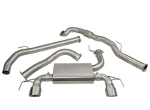 Opel Corsa E VXR 15- Turboback-sportavgassystem (Med De-Cat & Ej Ljuddämpat) Cobra Sport